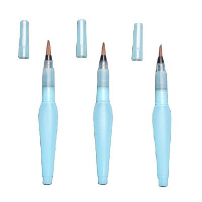 China Watetcolor Painting Mini Watercolor Water Brush Pen 3 Pack Art Drawing Water Brush Paint Pen Cheap Price Water Calligraphy Brush Pen Set for sale