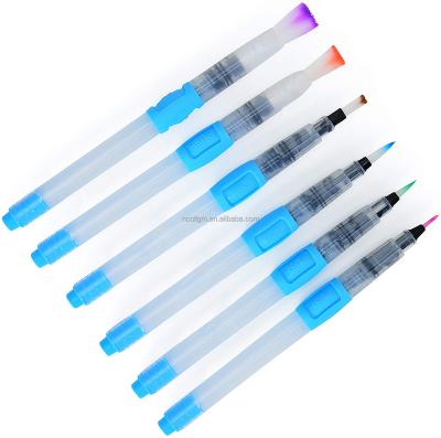 China 2023 Watetcolor Professional New Arrival Nylon Paint Tip Water Color Art Marker Brush Pen Drawing Brush Pen For Watercolor Art Supplies for sale