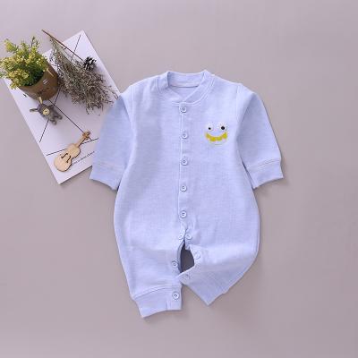 China Infant Romper With Long Sleeve Printed Baby Knitted Romper Baby Romper Long Sleeve Overalls Infant Clothing Sets for sale