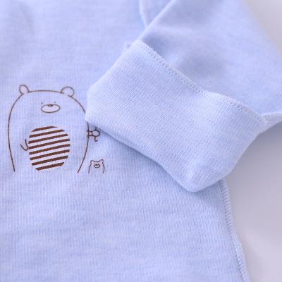 China Infant Romper With Cute Long Sleeve Kimono Long Sleeve Newborn Baby Overalls 100%Cotton Baby Clothes New Fashion 2021 for sale