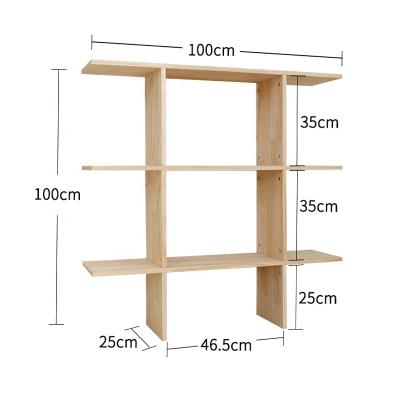 China Free Standing Wooden Storage Cube Cabinet In Living Room Bedroom for sale