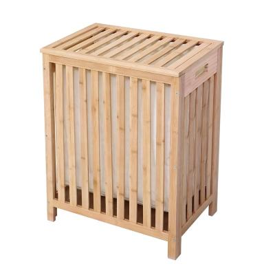 China Minimalist Beipin Eco-friendly Bamboo Product Clothes Toys Books Household Storage Basket Shelf Bathroom Storage Shelf for sale