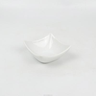 China Viable Custom Printed Ceramic Bowl Ramekin White Color Stoneware Bowls for sale