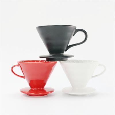 China Viable Single Color Funnel Shape Italian Flavored Coffee Filter for sale