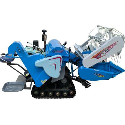 China Small Wheeled Rice Harvester Combine Harvester Machine for sale