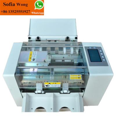 China Automatic hotels a4 a3 paper pvc identification business card business name card cutting machine for sale