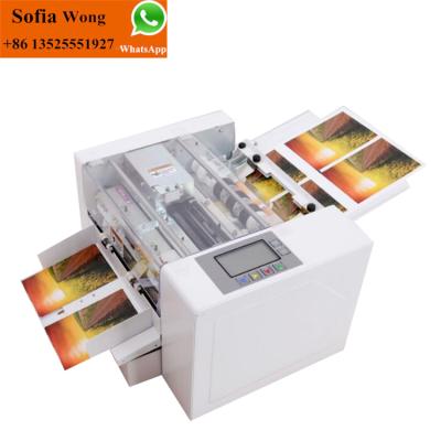 China Automatic Hotels Business Card Cutter ID Card Cutting Machine for sale