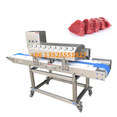 China Hotels Pork Meat Cutter Slicing Machine / Chicken Breast Slice Making Machine for sale