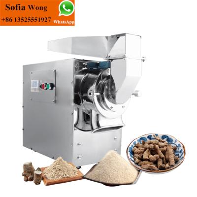 China Medicine Processing Protein Rolling Machine Fine Fruit Hemp Cassava Grain Corn Flour Grinder Mill Machine for sale