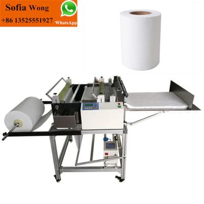 China Automatic Insulation Machine Hotels Cross-cut Cloth Cutter PVC Film Slitter PE Film Paper Nonwoven Slitting Machine for sale