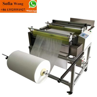 China Hotel Paper PVC Film Cutter Non Woven Fabric Roll For Covering Air Bubble Shrink Film Slitter Price for sale