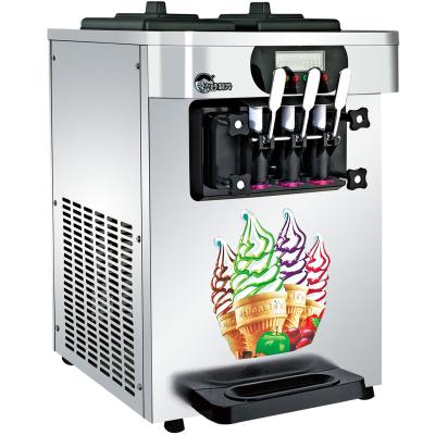 China Energy Saving Type Desktop Soft Ice Cream Making Machine for sale