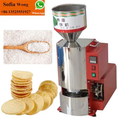 China food & Beverage factory puffed rice cake machine, made in Korea snack machine, magic pop machines for sale