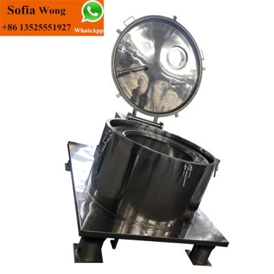 China Industrial Ethanol Washing Centrifuge Hemp Oil Extraction Centrifuge Separator Separator Machine for sale