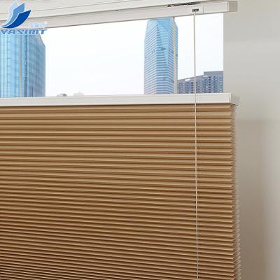 China Venetian High Lower Honeycomb Blinds Cellular Shades Up Cellular Shades Cordless Top Down Venetian Roller Blind Fabric Fan Patio Door for sale