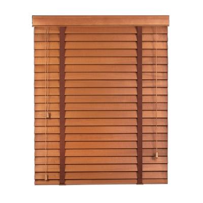 China Minimalist Pure Venetian Vertical Blinds Slat Roller Wood for sale