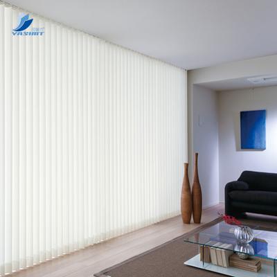 China Good Quality Minimalist Motorized Dreamlike Blinds Hanas Blinds Pure Vertical Blinds For Room Divider for sale