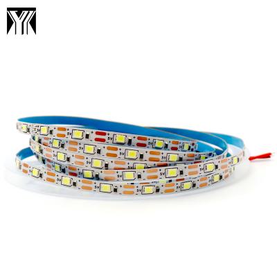 China LANDSCAPE USB TV Backlight Lux 2835 DC5V 5mm 60LED/meter IP20 White Flexible Led Strip Light for sale