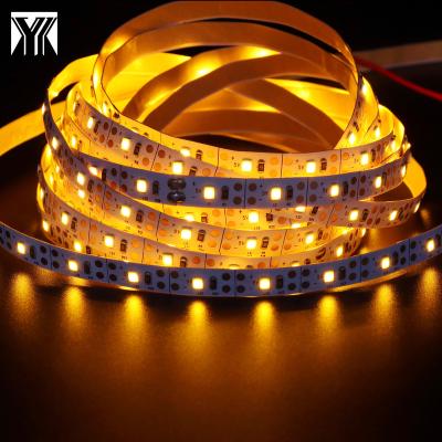 China LANDSCAPE Christmas lights outdoor smd led 2835 DC5V 8mm 60LED/meter gold flexible led strip light IP20 for sale