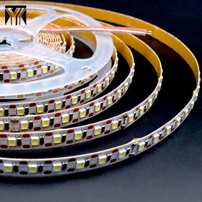 China Sports stadiums single cuttable lamp SMD 2835 indoor lights led IP20 120 led 12V 8mm white cable LED strips light for sale