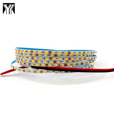 China Hot sale DC12V 3mm SMD 2025 IP20 168LEDs/m LANDSCAPE white good quality tira de luces led flexible strip light for sale