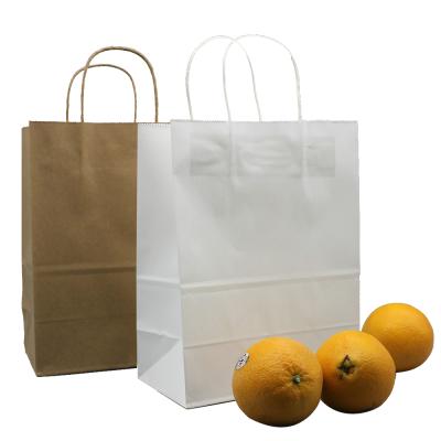 China 2021 new products recyclable eco launched paper bag with rope handle for cheap for sale