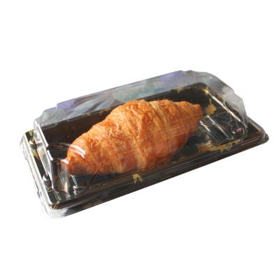 China Disposable product is degradable food takeaway paper sushi meal rice packaging box for sale