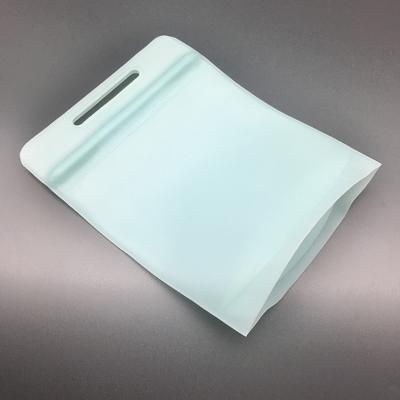 China Viable Professional Customization Eco Friendly Reusable Silicon Ziplock Clear Bags for sale