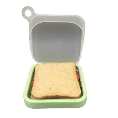 China Factory wholesale viable high quality sandwich silicone leak proof food bowl for kids for sale