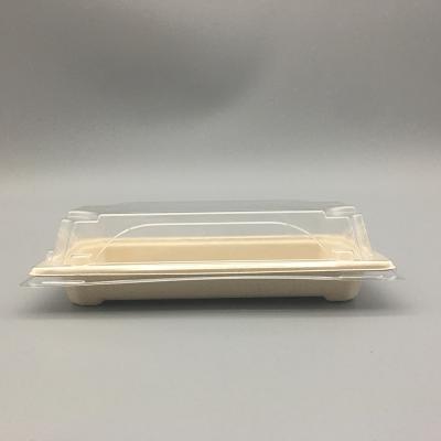 China High quality portable biodegradable sushi hot sale paper take out box for sale