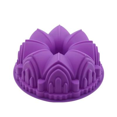 China Reusable Easy Silicone Bakeware Mold Baking Pan Love Heart /vortex/crown Shape DIY Tools Silicone Cake Mold Kitchen Baking Accessories for sale