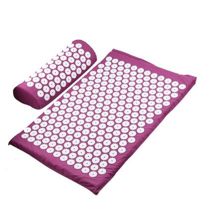 China 2022 Wholesale Acupressure Massage Mat Home Body Pain Relieve Stress Back Exercise Spike Cushion Yoga Acupuncture Mat for sale