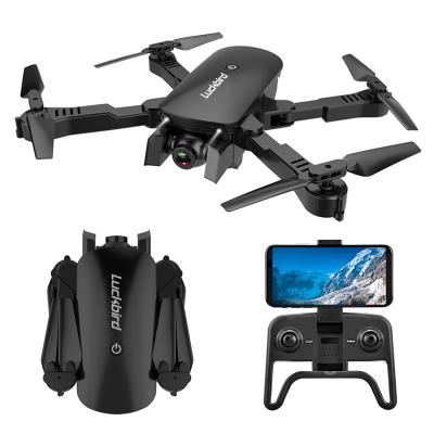 China Small selfie drone 4k professional mini aircraft quadcopter models remote radio control rc toys with hd camera wifi 1080p drones packing for sale