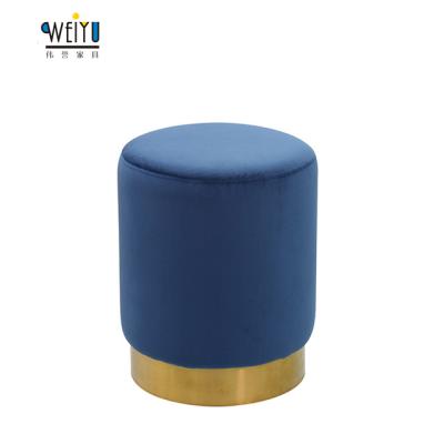 China DM Steel Frame Stool Bar Stool Comfortable Popular High Quality Golden Stool for sale