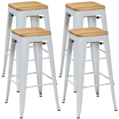 China Commercial French bar stools cafe chairs iron chair for sale for sale