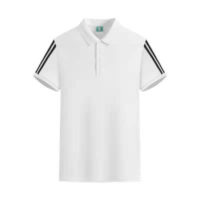 China Business Polo Shirt Simple Anti-wrinkle China New Product White Mens Womens Polo T-shirt Golf Sports Polo Shirt for sale