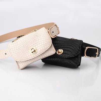 China Mini Waist Belt Purse Ladies Chain Belt and Wallet Set Leopard Snake Pattern Pocket Punk Leather Movable Designer Belt zu verkaufen