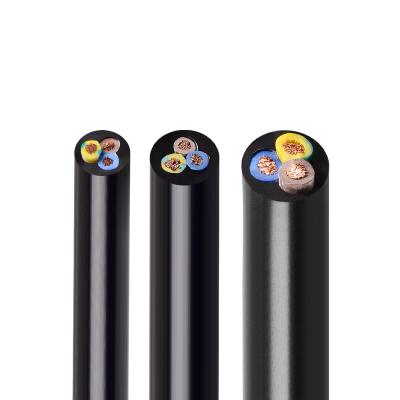 China Flame Retardant Copper 3 Core 2.5MM Power Cable Pure Oxgen Free PVC Insulated Flexible Elextric Cable for sale