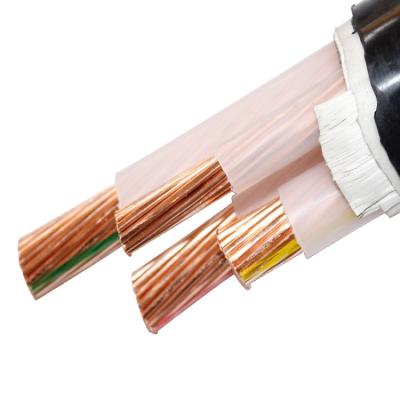 China High Temperature Resistance Customized Electrical Cables Wire YJV Series1-400mm2 Multicore Pure Copper Armor Electrical Cables for sale