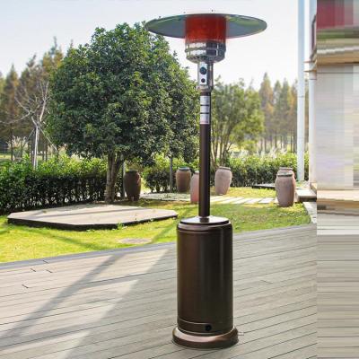 China China Assembly Gas Cylinder Outdoor Patio Heater 42000BTU Removable Heater Gas Patio Heater With Casters for sale