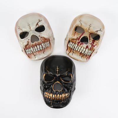 China Halloween Party Supplies 25*17.5*11CM Halloween Skull Mask Head Full Head Horror Mask Ghost Scary Mask For Halloween Cosplay Party Supplies for sale