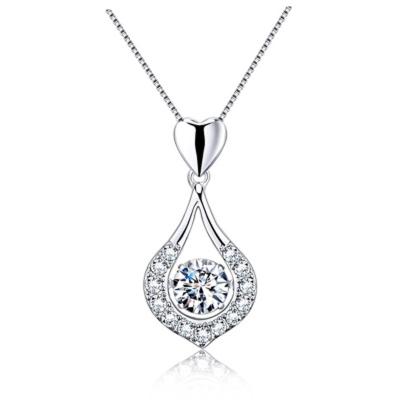 China FASHIONABLE Wholesale Woman Jewelry Silver Pendant 925 Sterling Silver Pendant Simple Design for sale