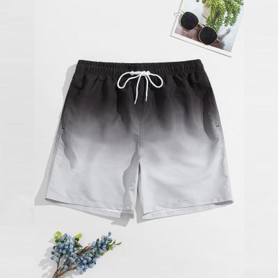 China Custom Logo Dropshipping Free Sample Anti-wrinkle Men's Swimwear Beachwear Waterproof Quick Dry Shorts Boardshorts Men's Swim Trunks for sale