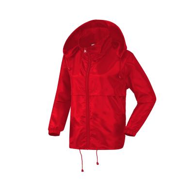 China Anti-wrinkle Zipper Anorak Lightweight Hooded Women's Outdoor Windproof Anorak Jacket for sale