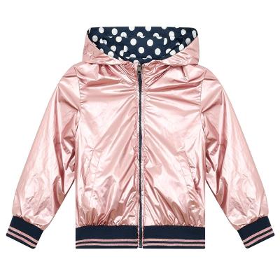 China Anti-wrinkle girls jacket spring and autumn 2022 new fashion medium and large jacket tops for sale