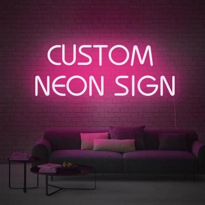 China dropshipping store birtday3d heppy acrylic custom neon sign logo easy installation led letter neon light sign for sale