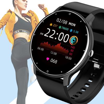 China ESEED ZL02 Touch Screen Smart Watch Calls Heart Rate And Blood Pressure IP68 Waterproof Smart Watch Android Temperature for sale