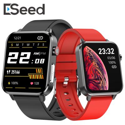 China Eseed E86 Waterproof IP68 Touch Screen Body Temperature Sport Health Smartwatch ECG+PPG For Android IOS for sale