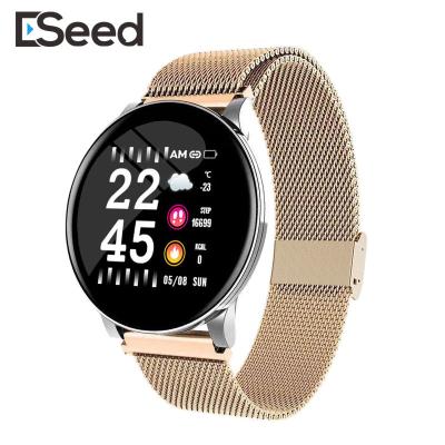 China Sports Smart Watch W8 Full Screen Touch Screen Round Waterproof Fitness Tracker Heart Rate Monitor Wristwatches For Women Men for sale