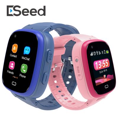 China Wifi Eseed LT08 Kids 4G Calls WIFI GPS Tracker Smart Watch Emergency SOS Books Watches IP67 Waterproof Kids Smartwatch for sale